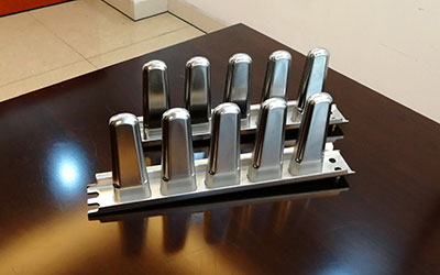 Vitaline 4 Lane Ice Cream Machine Stainless Steel Popsicle Mold